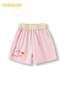Balabala quần soóc trẻ em 2025 New mỏng mùa hè cotton thoải mái phong cách cho cậu bé cô gái