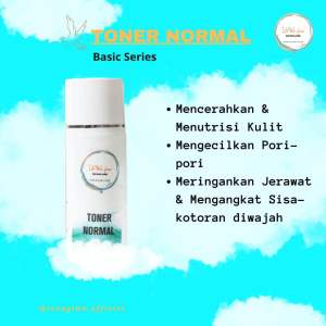 ECER ISNA GLOW BASIC SKINCARE BPOM HALAL FACIAL WASH TONER NORMAL 100ML