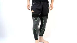 WTH Knee Sleeve Sports Kneepad Pressurized Elastic Pads Calf Leg Support Varicose knee support