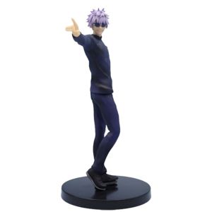 Bandai | JJK Anime Figure Geto Suguru Fushiguro Toji Gojo Satou doll Combat pose style action figure Model Desktop Ornament Birthday Gift