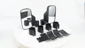 Motorcycle Large Wide Rear View Mirror Beach Buggy UTV Anti-Breakage Light Release Side Mirror for Can Am