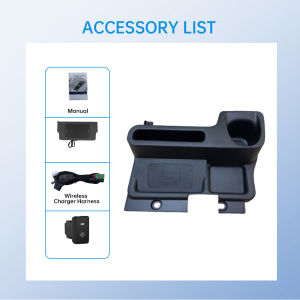 Wireless Car Charger for Toyota Land Cruiser LC70 LC71 LC76 LC77 LC79 2008-2022 Auto Accessories Compatible with Toyota