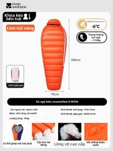 Mobi Garden | Túi Ngủ Lông Down Ấm và Dày hơn cho Người Lớn ở Độ Cao