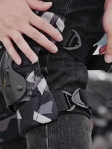 SULAITE | SULAITE Motorcycle Knee Pads Protective Knee Guard for Motorcycle Scooter Skateboard Cycling Riding Knee Brace Gear