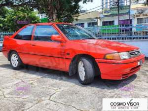 Ford Laser TX3 (2 Door) 1990 1991 1992 1993 Door Visor / Window Vent Visor Deflectors (MADE IN MALAYSIA)