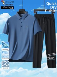 TUCANO | Ice Silk Mens Polo Shirts and T-Shirts Set
