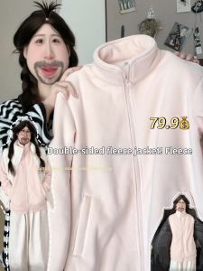 SUHUIQIAN | Fluffy Fleece Coat for Petite Women Extra Warm Winter Wear