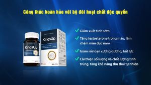 Viên Uống KingsUp Thái Minh - Dành cho nam giới - Hộp 30 viên