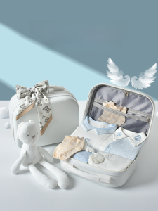 High-End Newborn Gift Box Baby Clothes Set Meeting Clothes for ly Born One Month Old Three Months Old Six Months Old Twelve Months Old Boys And Girls