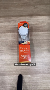 Vòi sen tắm đúc nhựa có nút dừng Takagi Nhật Bản (JSB021AS)