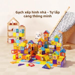 LUTUMEI | Đồ Chơi Xây Dựng Giáo Dục Bề ngoài Cao
