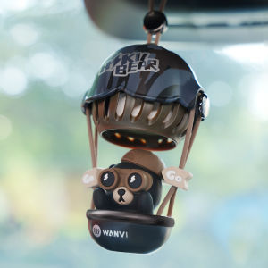 Balloon Bear Car Pendant: A Stylish & Fragrant Accessory