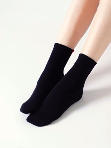 Ready Stock Malaysia Heart Shaped Cotton Yoga Socks Breathable Sweat Absorbing Non-Slip Professional Dance Pilates Socks