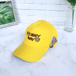 Topi Baseball Anak Bordir Sunny Day Drill Premium Usia 2-10 Tahun