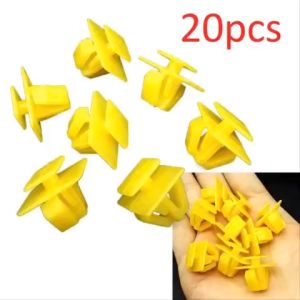 [HCM] Set 20 đinh tán nhựa 14X8mm (VÀNG) cho xe ô tô Hyundai kẹp chốt nhựa cho xe hơi