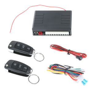 Vehicle Anti-Theft System with Keyless Entry Remote Control and Central Locking Kit for Safe Driving Experience