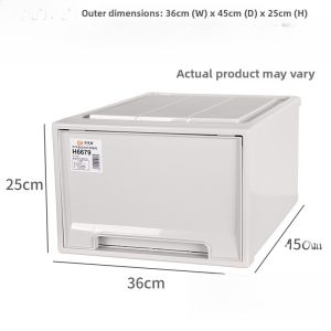 YiYi Fish Plastic Drawer Style Storage Box Colorful Wardrobe Organizer for Clothes And Underwear Suitable for Classroom Use