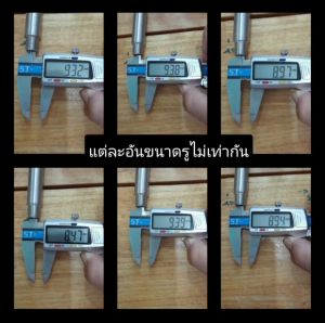 ท่อสแตนเลส 304 ไร้รอยต่อ เกลียวขนาด 2 หุน เกลียวนอก&เกลียวใน  ยาว 5  8  10  12 cm. "ขนาดรูไม่เท่ากัน ให้ดูที่ตัวเลือกสินค้า" ขายคละขนาด ขายแบบสุ่ม 1 ราคาขายต่อ 1 ชิ้น หมุนต่อกันได้ รูที่ระบุไว้เป็นขนาดโดยประมาณคร่าวๆ