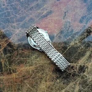 Stainless Steel Bracelet Watchband Silver 16mm 18mm 20mm 22mm Women Men Watch Band Strap Accessories