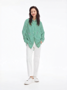 URLAZH | Summer New White Ripped Casual High Waist Tapered Lightweight Tencel Jeans