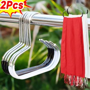 2Pcs Non-Slip Hat Organizer Belt Rack Scarf Ring Hangers Shawl Tie Display Hanging Hook Closet Organizer Holder Space Saving