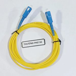 Dây nhảy quang SC / UPC - SC / UPC dài 3m (Single mode Optical fiber cable)