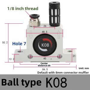 Pneumatic Vibrator For Small Hoppers
