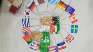 100 PC Cờ trang trí bánh cờ Việt Namcake decorating tools