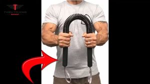 Gậy bẻ cơ tay ngực gậy bẻ lò xo tập gym lực bẻ 20kg30kg40kg50kg60kg80kg100kg tập luyện hiệu quả tại nhà