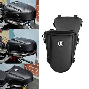 Motorbike Accessories Multifunction Motorcycle Sports Back Seat Carry Bag Tools Luggage Tail Bag Saddlebag For Motorcycle Bike