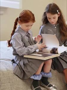 New Stylish Striped Girls Clothing Set