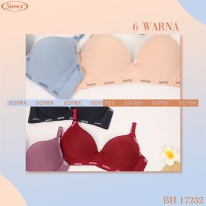 SOREX Bra Super Soft Busa Tanpa Kawat Art 17232 size 34-40