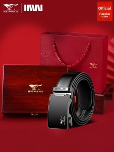 SEPTWOLVES | Mens Genuine Leather Belt Gift
