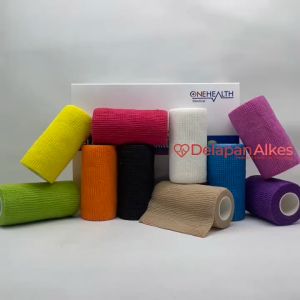 OneHealth Elastic Cohesive Bandage 10cm x 45m Perban Elastis Cohesif / Finger Tape / Wrist Tape