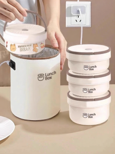 WANGLIMIAO | Electric Heating Insulated Lunch Box