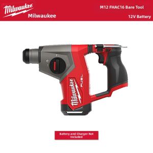 Milwaukee | Milwaukee M12 Fuel Brushless Rotary Hammer 12V Lithium-Ion FHAC16