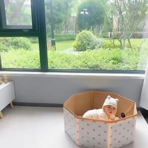 MALOTOYS - Bear Folding Playmat Pool Kolam Renang Lipat Anak Mandi Bola Ball Pit Ballpit Sand Pit Coloring Mat Cat Matras Matt Multifungsi Play Art Mat Foldable Playground Pool Playart Sensory Malo Toys