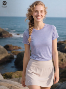 Menyanull | Quick-drying Merino Wool T-Shirt 15.5 Microns