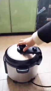 Rubber sealing ring for electric pressure cooker