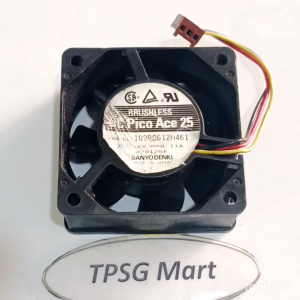 Quạt 6Cm Cao 2.5Cm Điện áp DC 12V loại 3 dây nối nguồn 3 Pin (Fan Tháo máy LK)