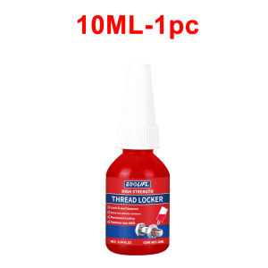 LOOLIFL-10ml Red 271 Thread Locking Adhesive - High Strength Suitable for Maintenance of Automotive and Mechanical Bolts/Nuts