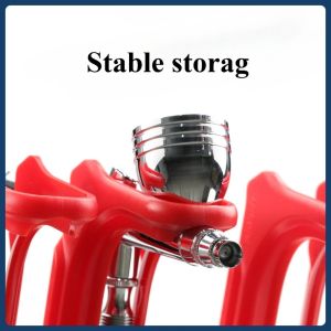 DSPIAE PT-AR Airbrush Rack Holder For Military Model Making Coloring Hobby Modeling Tools Aluminum Alloy Iron Airbrush Holder