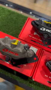 RCB BRAKE CALIPER E-SERIES Y15ZR / FZ150 | 2 POT CALIPER ORIGINAL RCB | PERFORMANCE BRAKE SYSTEM