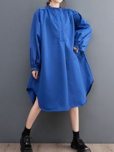 XITAO Dress Full Sleeve Loose Casual Dress