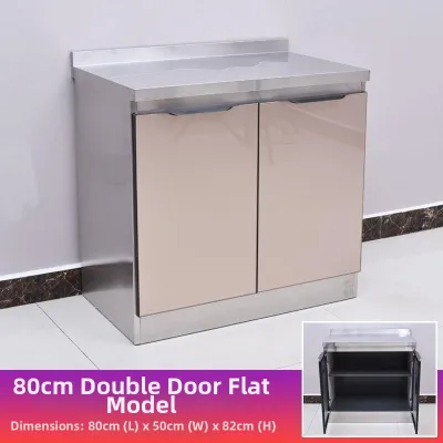 BINGSU | Easy Assembly Stainless Steel Kitchen Cabinet