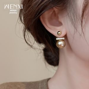 WENXI | 2026 Trendy Earrings Two Wearings Luxury Ear Jewelry