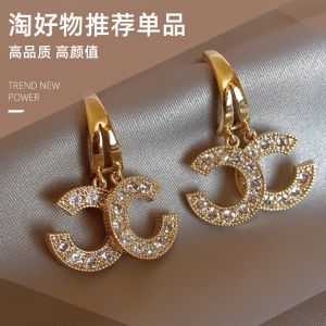 5 Needle 92 Silver Sensitive Red Recommended Clear 18K Gold Earring Anti-Overload Family Matching Swimming Accessories