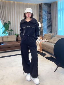 Ultra-Light Quick-Dry L-Wave Sun Protection Set Casual Jacket And Pants Fashionable Two-Piece Set New Model by Old Yang