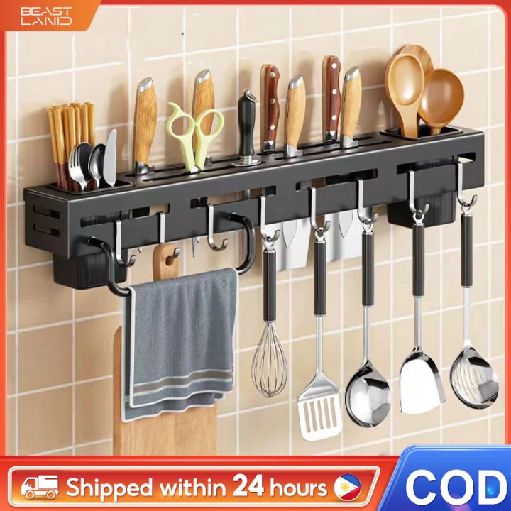Kitchen Condiments Organizer Utensils Organizer Spice Rack Knife Holder