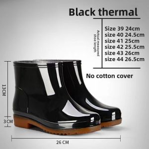 JIFANPAUL | Anti-Slip Warm Rain Boots for Women and Men